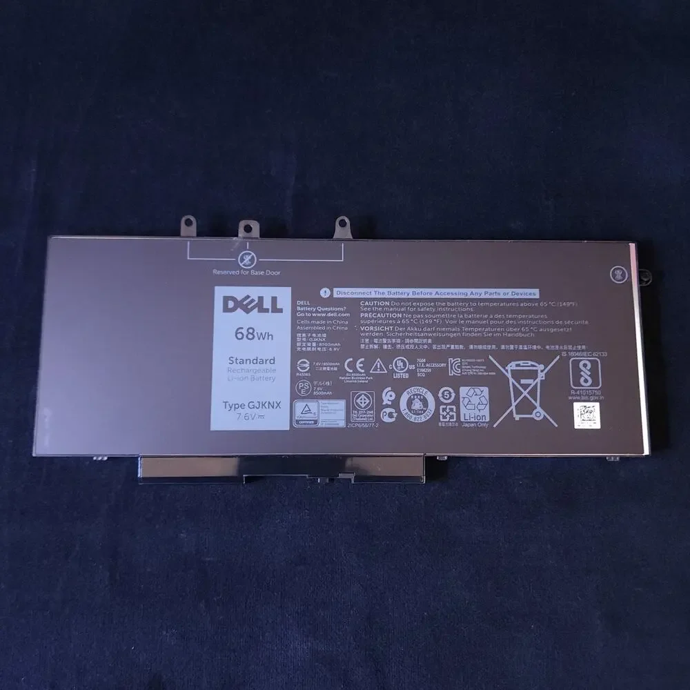 NEW Genuine OEM Dell Precision 3520 3530 68Wh Laptop Battery KCM82 GJKNX